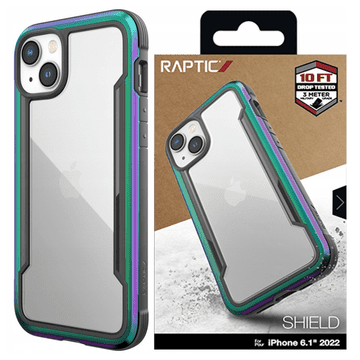 RAPTIC Raptic X-Doria Shield Case torbica za iPhone 14 Plus, oklopna maska, opal