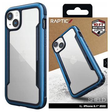 RAPTIC Raptic X-Doria Shield Case maska za iPhone 14 Plus, crna, izdržljiva