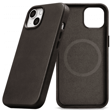 iCARER Icarer Uljna Vosak Premium Kožna Futrola Za Iphone 14 Plus Magnetska