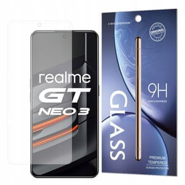 HURTEL Kaljeno staklo 9H za Realme GT Neo 3, koperta