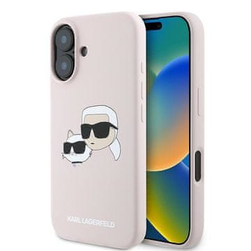 Karl Lagerfeld tvrda silikonska MagSafe maskica za iPhone 16 Plus