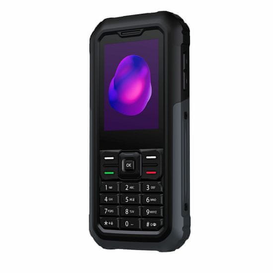 TCL 5044 robusni mobitel, crni