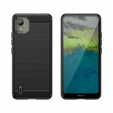 HURTEL Hurtel Karbonska Silikonska Futrola Za Nokia C110 Zaštita Od Udaraca