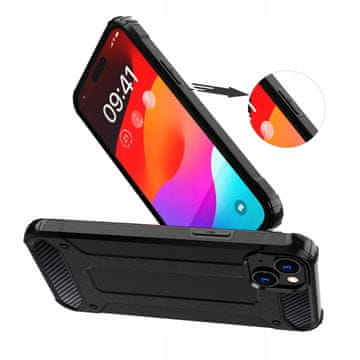 HURTEL Hurtel Armor Futrola Za Iphone 15 Plus Hybrid Armor Napredno Ojačana