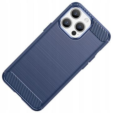 HURTEL Hurtel Fleksibilna Futrola S Uzorkom Karbona Za Iphone 15 Pro Zaštitna Futrola Od Karbona