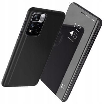 HURTEL Clear View Case futrola za Realme C33, crna