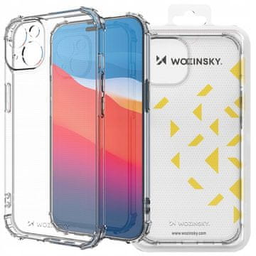 WOZINSKY Wozinsky Anti Shock maskica za iPhone 14 Plus, oklopna zaštitna torbica, prozirna