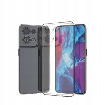 HURTEL Ultra Clear 0.5mm maskica za Oppo Reno 8 Pro, tanki prozirni poklopac