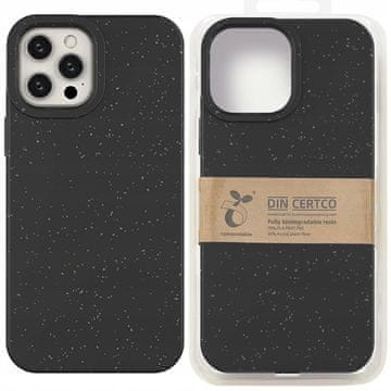 HURTEL Eko maskica za iPhone 14 Plus, silikonska, biorazgradiva, crna