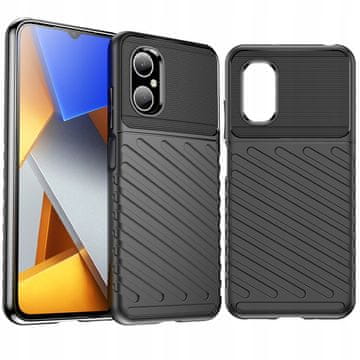 HURTEL Hurtel Otporna Futrola Za Xiaomi Poco M4 5G Armor Silikonska Zaštitna Folija