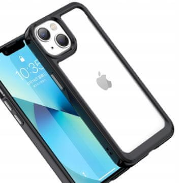 HURTEL Hurtel Futrola Outer Space Za Iphone 14 Plus Sa Zaštitnim Gel Okvirom