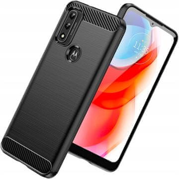 HURTEL Elastična torbica za Motorola Moto G Play 2022, crna
