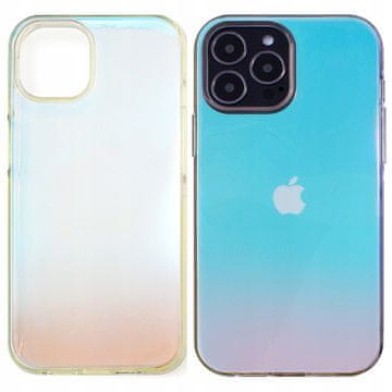 HURTEL Aurora Case etui za iPhone 13, gelasti opalizirajući pokrovac, plavi