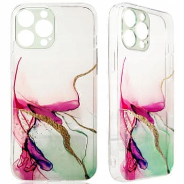 HURTEL Torbica Marble za Samsung Galaxy A12 5G, želatinasta maska, mramor menta