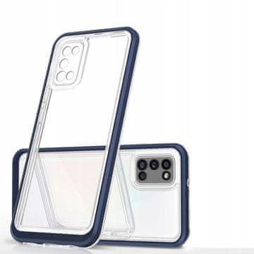 HURTEL Hurtel Futrola S Gel Zaštitnim Zaštitnim Folijem Za Samsung Galaxy A03S Prozirna 3U1