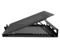 Natec Tern 2 stalak za laptop, do 44 cm (17,3&quot;), crni
