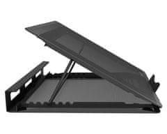 Natec Tern 2 stalak za laptop, do 44 cm (17,3&quot;), crni