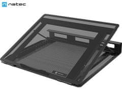 Natec Tern 2 stalak za laptop, do 44 cm (17,3&quot;), crni
