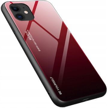 INNA Hurtel Gradientna Staklena Futrola Za Iphone 12 Mini S Kaljenim Staklom