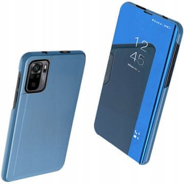 HURTEL Clear View Case futrola-maskica s preklopom za Xiaomi Redmi Note 11 Pro+ 5G (China) / 11 Pro 5G (China) / Mi11i HyperCharge / Poco X4 NFC 5G plava