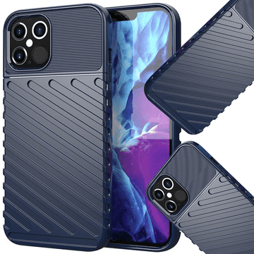 HURTEL Hurtel Thunder Futrola Fleksibilna Oklopnjujuća Futrola Za Iphone 12 Pro 12 Sa Zaštitom
