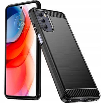 HURTEL Flexibilna maskica za telefon Motorola Moto G Stylus 2022, crna