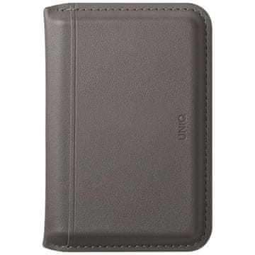 UNIQ Lyden magnetski RFID novčanik za telefon sivi stalak