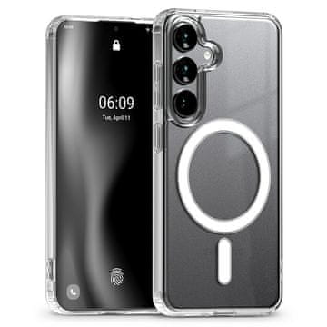 INNA Mercury Magsafe Futrola Za Samsung Galaxy S25 S931 Prozirna Sa Zaštitom