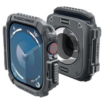 Spigen SPIGEN RUGGED ARMOR APPLE WATCH 10 (46 MM) tamnosiva