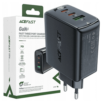 AceFast Acefast 65W Usb-C Usb-A Pps Pd Qc4+ Brzi Punjač Za Iphone