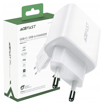 AceFast Acefast Usb Type C Punjač 20W Pd Qc 3.0 Za Mobitele I Uređaje S Pps Fcp