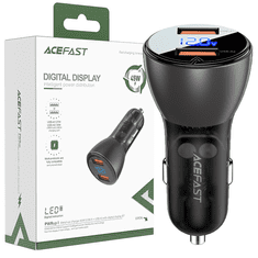 AceFast Acefast Auto Punjač 45W 2X Usb Qc3.0 Za Automobile S Afc Sustavom
