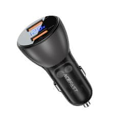 AceFast Acefast Auto Punjač 45W 2X Usb Qc3.0 Za Automobile S Afc Sustavom