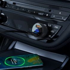 AceFast Acefast Auto Punjač 45W 2X Usb Qc3.0 Za Automobile S Afc Sustavom