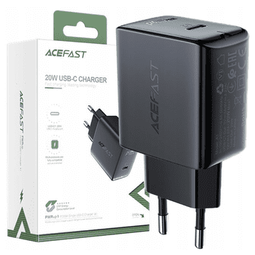 AceFast Acefast Usb-C Mrežni Adapter Za Iphone 11 12 13 14 15 Napajanje 20 W