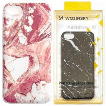 WOZINSKY Gel futrola za Xiaomi Redmi 8A s mramornim uzorkom i zaštitom