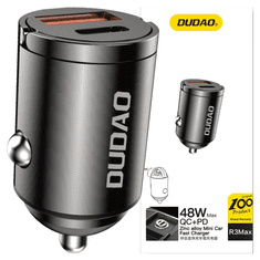 DUDAO Dudao Mini Auto Punjač R3Max Qc Pd Za Brzo Punjenje Mobitela