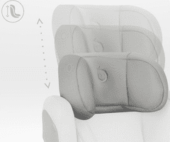 MoMi Mei autosjedalica, 100-150 cm, siva