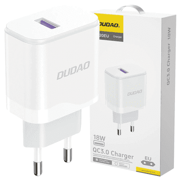 DUDAO Dudao A20Eu Usb-A 18W Zidni Punjač Za Magsafe Iphone Brzi Punjač