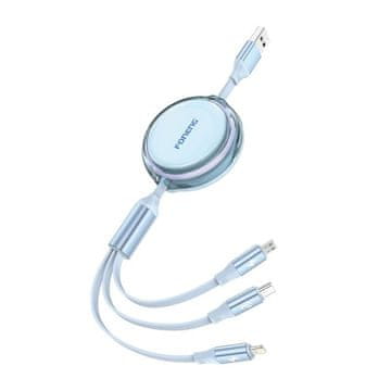 Foneng Foneng 3-U-1 Kabel 1,1 M Za Android Iphone Usb-C Micro Usb