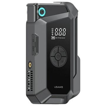 USAMS Powerbank Jumpstarter 8000mAh Ugrađena svjetiljka Crna