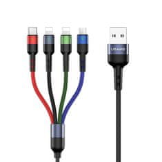 INNA Usams 4-U-1 Kabel U26 3M Za Lightning Usb-C Microusb Brzo Punjenje Za Iphone
