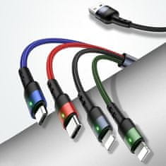 INNA Usams 4-U-1 Kabel U26 3M Za Lightning Usb-C Microusb Brzo Punjenje Za Iphone