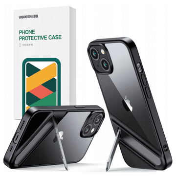 Ugreen LP634 zaštitna futrola s postoljem, tvrda futrola s gel okvirom i ugrađenim postoljem za iPhone 14 Plus (90925)