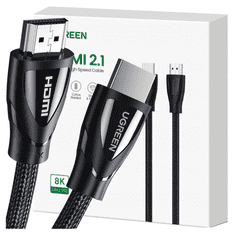 Ugreen Hdmi 2.1 Kabel 3M Za Tv Monitor 8K 4K 120Hz Brzi Prijenos