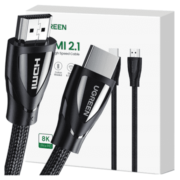 Ugreen Hdmi 2.1 Kabel 3M Za Tv Monitor 8K 4K 120Hz Brzi Prijenos