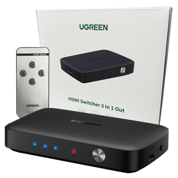 Ugreen Ugreen Hdmi Kvm Prekidač Za Računalni Monitor 3 Ulaza 4K