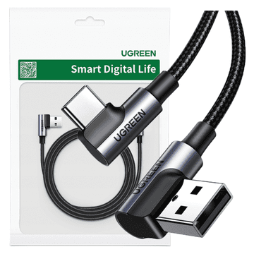 Ugreen Ugreen Usb-C Usb-A 2.0 Kabel Adapter Za Prijenosno Računalo 3M 3A Kutni
