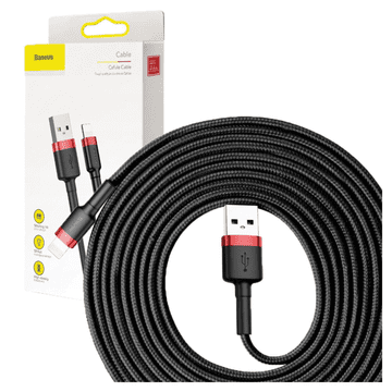 BASEUS Baseus Lightning Kabel 2A 3M Za Iphone Xs Xs Max 11 12 13 Brzi