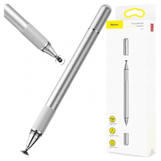 BASEUS Golden Cudgel stylus 2-u-1 olovka (srebrna)